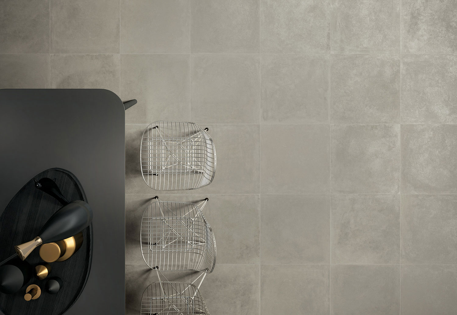 Grands carreaux imitation Béton | Carrelage effet Béton de Grand format