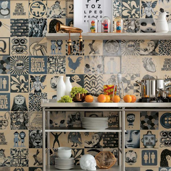 Indigo Décor Mix 20x20