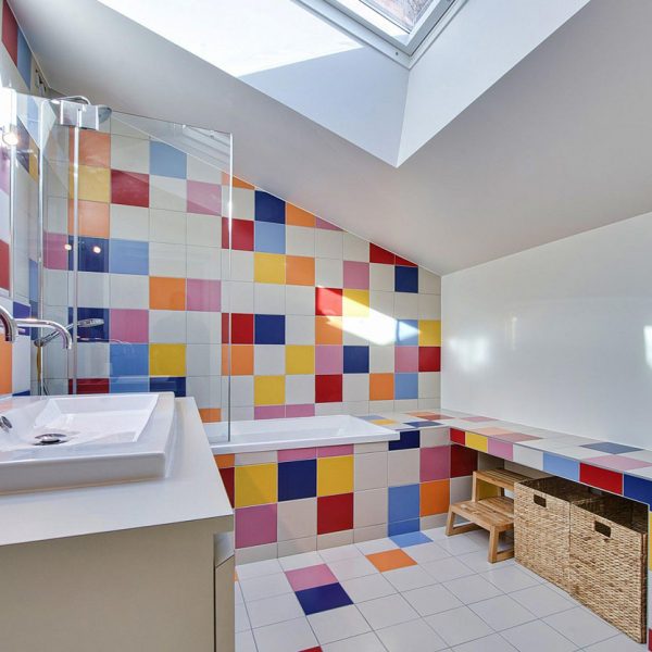 Carrelage pour salle de bain : Iridium 20x20