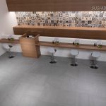 Jasper Gris 60x60 & Indigo Decor Mix