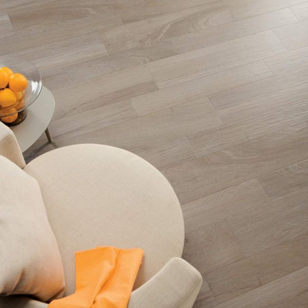 Noa Flotté 15x90 Flotté 22,5x90 - Sol couleur Taupe