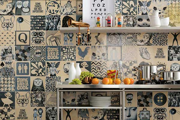 azulejos modernes cuisine