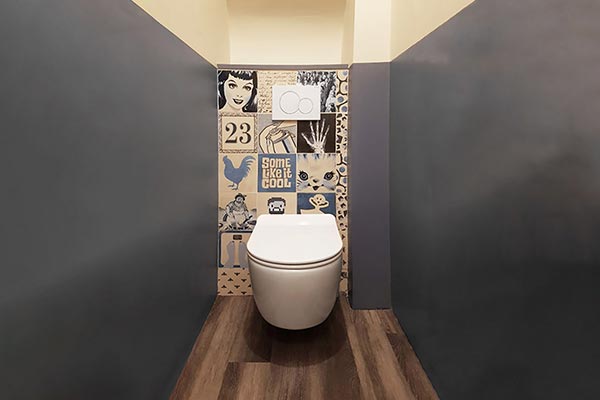 carrelage wc toilettes