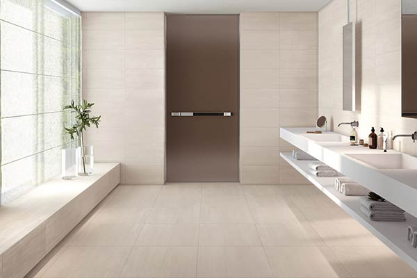 carrelage blanc salle de bain