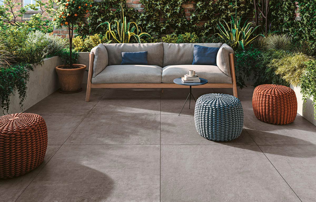 carrelage clair moderne gris