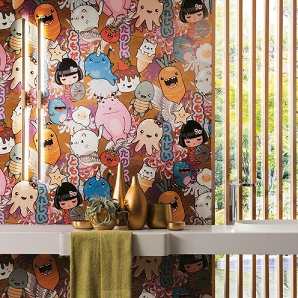 kawaii pate blanche carrelage