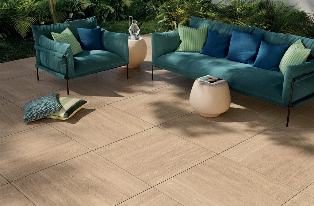 Plancher surélevé pour terrasse effet bois