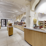 Espace commercial carrelé - ICOS Architecture