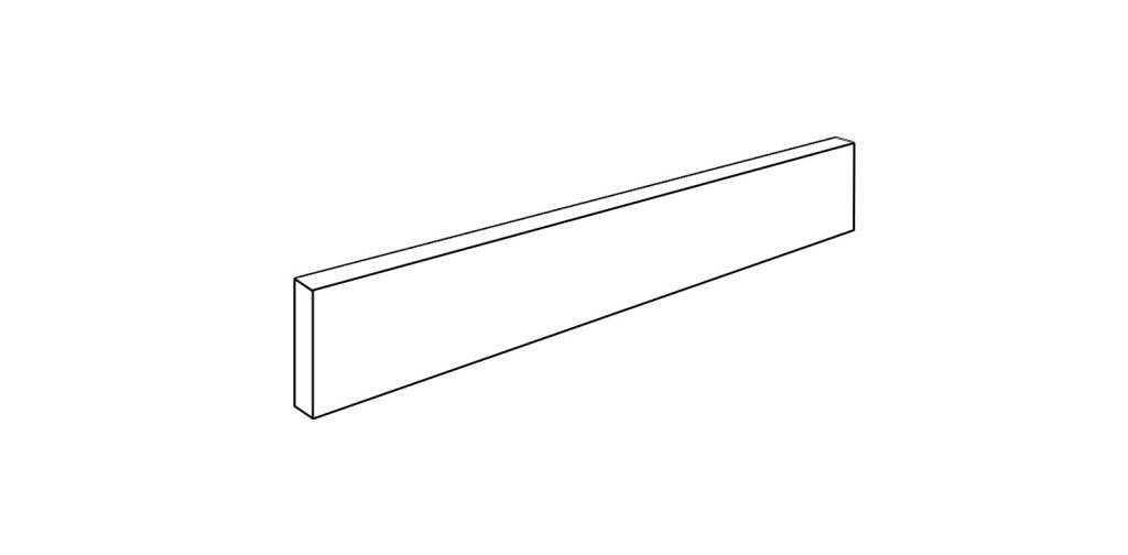 Plinthe Droite <span style="white-space:nowrap;">7,2x45 cm</span>