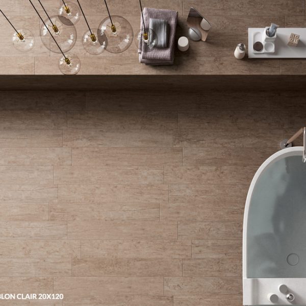 Tablon Clair 20x120 - Carrelage effet Parquet