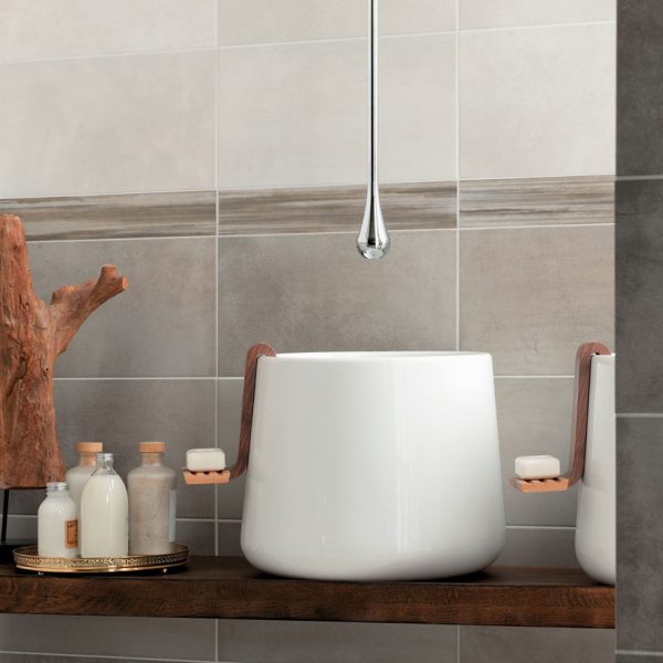 Azimut Foncé, Neutre et Clair 22,5x45, Listel Licorne 7x45