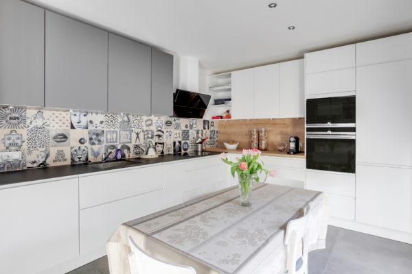 Moderne Indigo Keuken