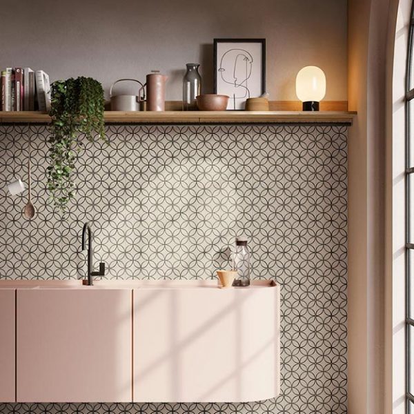 carreau ciment bohème butterfly grès