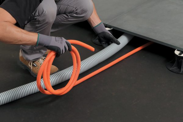 Video tegels op tegeldragers