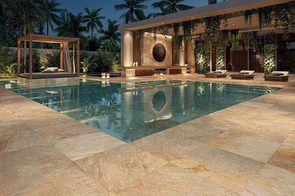 Bali stenen tegels voor zwembaden
