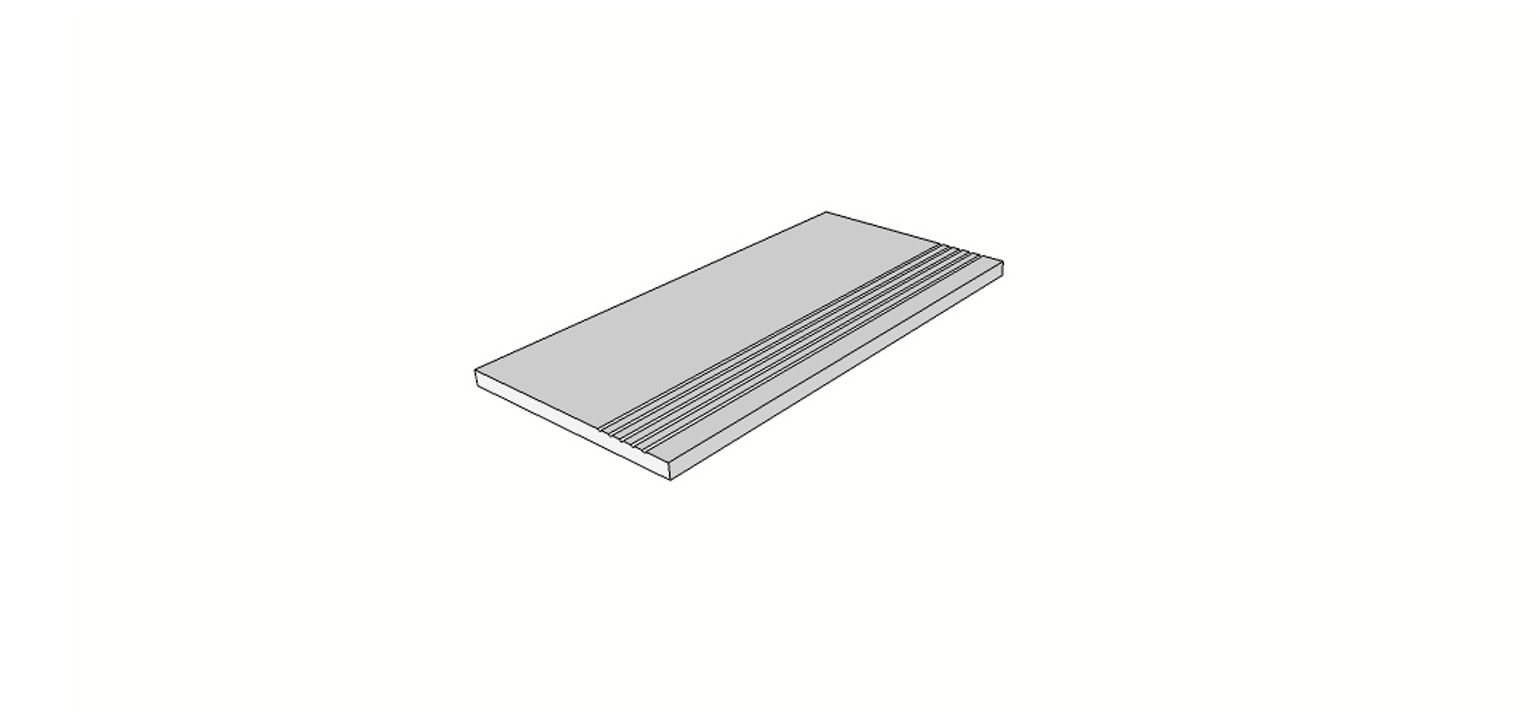 Rechte uitlopende randtegels volledige buitenhoek (2 stuks) <span style="white-space:nowrap;">30x60 cm</span>   <span style="white-space:nowrap;">ép. 20mm</span>