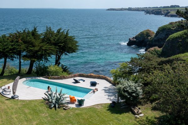 Zwembad van de Ponant-eilanden