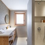 Betegelde badkamer - De Chalets Altaï