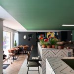 Keuken betegeld met Bohème-tegels - Restaurant PICA PICA