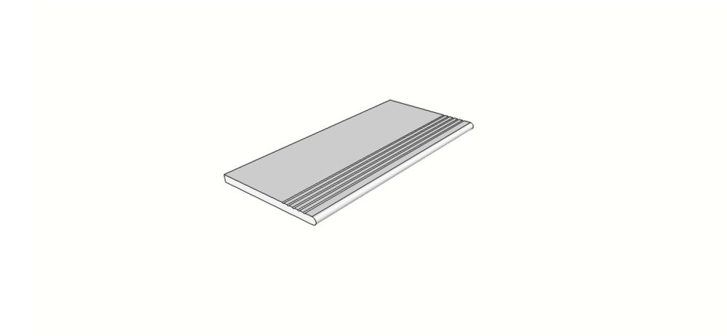 Afgeronde antislip randtegel (1/2 rond) volledige buitenhoek (2 stuks) <span style="white-space:nowrap;">30x60 cm</span> &nbsp; <span style="white-space:nowrap;">ép. 20mm</span>