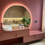 Kleurrijke badkamerrenovatie - Colombine Viallet Architecte